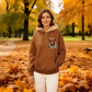 ⏳LAST DAY SALE ONLY￡18.99!🔥✨🎁Cute Highland Cow Cozy Fleece-Lined Hooded Sweatshirt🦬