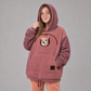 2026 A must-have for pet lovers🐾 Cozy Pet Carrier Hoodie – Soft Fleece Cuddle Pouch Sweatshirt for Cats & Small Dogs