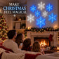 ❄️ LED-Schneeflocken-Wandleuchten – Magische Weihnachtsdekoration für Zuhause