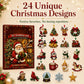 🎄 24 Christmas tree ornaments to craft and hang up