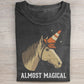 2026 New❤️Silly Horse Trying To Be Magical T-Shirt🐴Funny Almost Magical Horse Graphic Tee