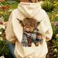 ⏳LAST DAY SALE ONLY￡18.99!🔥✨🎁Cute Highland Cow Cozy Fleece-Lined Hooded Sweatshirt🦬