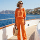 Hot Pick 70%OFF⏰Drawstring Top & Pants✨Women's Loungewear Set, Casual Daily Style