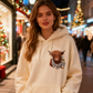 ⏳LAST DAY SALE ONLY￡18.99!🔥✨🎁Cute Highland Cow Cozy Fleece-Lined Hooded Sweatshirt🦬