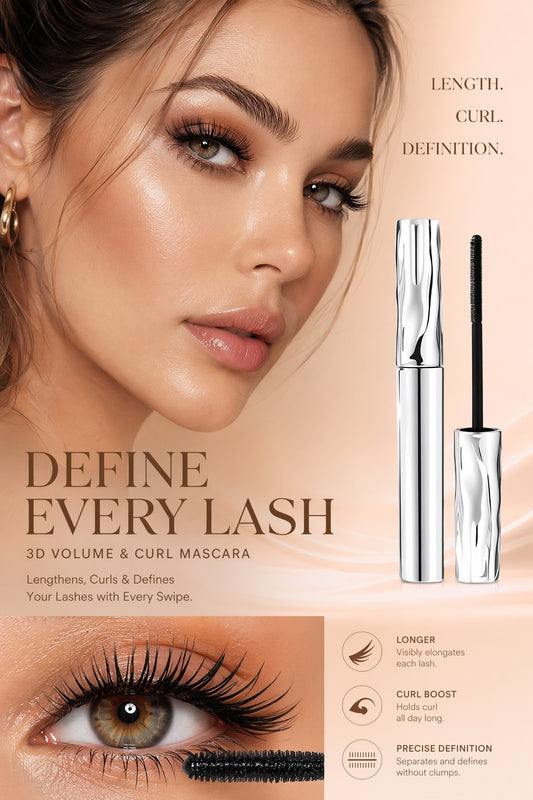 New Updated✨LAST DAY BUY 1 GET 1 FREE!!✨Ultimate Waterproof & Sweatproof Lengthening & Curling Mascara👁️