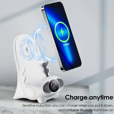 🔥Buy more save more🔥Mini Chair Wireless Fast Charger Multifunctional Phone Holder