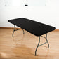 Pack Stretch Fabric Table Top Cap Cover, fits 4ft/6ft/8ft Tables