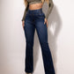 🥳2026 HOT SALE🥳💞50K+ SOLD!👖 50% OFF! Stretch High-Waist Flare Jeans – Gentle tummy support that hugs your curves. Soft stretch denim, easy to move in. Flattering for every shape. 👵🌸