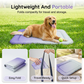 ⏰LAST DAY SALE ONLY￡7.99!!❄Pawchill Pet Cooling Mat for Dogs & Cats 🐾  Naturally Cool Ice-Silk Pad • Breathable, Washable & Soft 🌿  For Floors, Sofas & Car Travel • Multiple Sizes • Gradient Colours ☀️🐶🐱