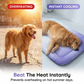 ⏰LAST DAY SALE ONLY￡7.99!!❄Pawchill Pet Cooling Mat for Dogs & Cats 🐾  Naturally Cool Ice-Silk Pad • Breathable, Washable & Soft 🌿  For Floors, Sofas & Car Travel • Multiple Sizes • Gradient Colours ☀️🐶🐱