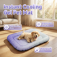 ⏰LAST DAY SALE ONLY￡7.99!!❄Pawchill Pet Cooling Mat for Dogs & Cats 🐾  Naturally Cool Ice-Silk Pad • Breathable, Washable & Soft 🌿  For Floors, Sofas & Car Travel • Multiple Sizes • Gradient Colours ☀️🐶🐱