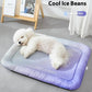 ⏰LAST DAY SALE ONLY￡7.99!!❄Pawchill Pet Cooling Mat for Dogs & Cats 🐾  Naturally Cool Ice-Silk Pad • Breathable, Washable & Soft 🌿  For Floors, Sofas & Car Travel • Multiple Sizes • Gradient Colours ☀️🐶🐱