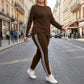 🔥Limited Time 70% OFF🏃‍♀️Women's 2-Piece Long Sleeve Tracksuit Set