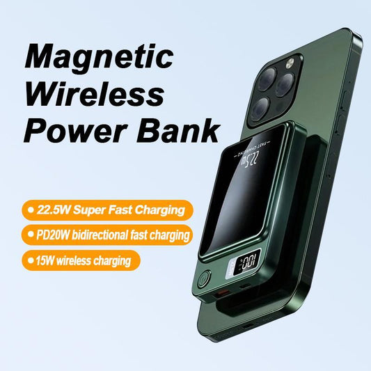 🎁Hot Sale 49% OFF🔥🔋Portable Magnetic Wireless Power Bank
