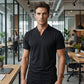 ⏰ Now 70% OFF💎Men Gentlemans Business Short Sleeve Fitness T-shirt