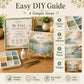 2026 New Arrival 🌊✨Psalms Sea Glass Art Kit - Christian Scripture DIY Decor🎨