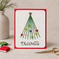 🌲 🪡Christmas String Art Greeting Card DIY Kit – 6-Piece Stitching Set🧵