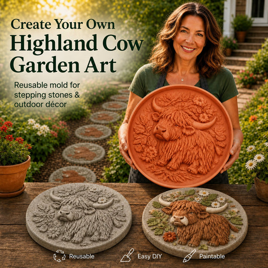 💥 LAST DAY 80% OFF - 🐮Reusable Animal-Themed Garden Art Mold – Bring Nature to Life🌿 in Your Garden (📦Buy 2 Free Shipping)