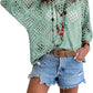 ⏰Last day sale 70% OFF🔥Womens Bohemian-Inspired Beige Crochet Top with V-Neck