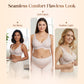 💃LAST DAY SALE 80% OFF💕Womens Comfortable Wireless Bralettes Seamless Deep V Everyday Bra