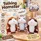 50% OFF😂Talking Hamster Plush 🐹 – repeats whatever you say, auto head-shaking, hilarious fun for kids & adults