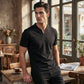 ⏰ Now 70% OFF💎Men Gentlemans Business Short Sleeve Fitness T-shirt