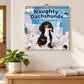 Buy 2 Get 1 Free🐶Naughty Dachshunds 2027 Wall Calendar – 12 Months of Mischief, Mayhem & Sausage Dog Smiles