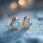 2026 New--Buy 1 Get 1 Free✨🐧Penguin Opal Stud Earrings💎