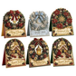 🎅Christmas HOT SALE🎄 Buy 2 Get 1 Free | DIY 3D Christmas Greeting Cards – 6-Piece Rhinestone Craft Set
