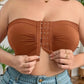 🎁Last Day Sale 49% OFF🔥Plus Size Strapless Front Buckle Breathable Bra