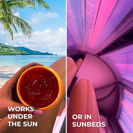 🎁LAST DAY BUY 1 GET 1 FREE - Each only ￡3.99!!🎁Luxury Intensive Tanning Gel💖