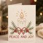 Buy 2 Get 1 Free🌲 🪡 Christmas Hand Embroidery Card DIY Kit | Stitch Your Way Into the Christmas Spirit ✨ 🎁