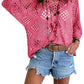 ⏰Last day sale 70% OFF🔥Womens Bohemian-Inspired Beige Crochet Top with V-Neck