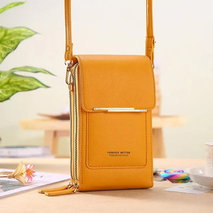 Final Clearance: £7.99🏆Elegant Touchscreen Crossbody Bag✨Women's Phone Card Wallet, Travel Essential