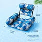 🏊LAST DAY SALE ONLY ￡9.99!!💺 Inflatable Floating Chair – Comfortable, Stable & Perfect for Relaxing on the Water 🌊