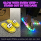 Today's Deal 60%OFF🎀Kids' Cartoon Slippers✨Glow Night-light Home Shoes