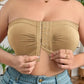🎁Last Day Sale 49% OFF🔥Plus Size Strapless Front Buckle Breathable Bra