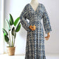 (👗Big Sale - 48% OFF🔥 Free Shipping)New Floral Print V Neck-Long Dress