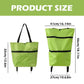 Rolling Grocery Tote Bag