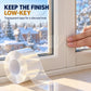 💨 Draft Stopper Clear Seal Tape – Keep Cold Air Out & Lower Energy Bills 🥶💡