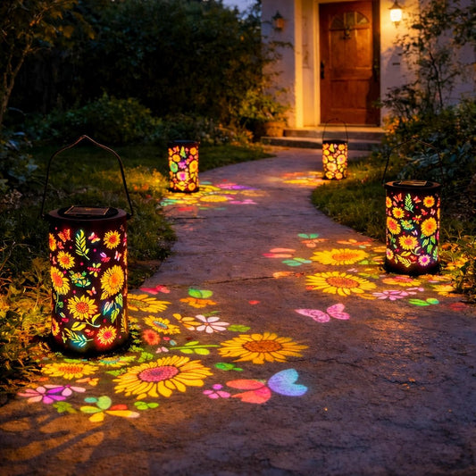 Garden Must-Have🌻 Sunflower Solar-Powered Garden Light Lantern🌻70% OFF Deal