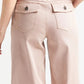 🍁Must-Have👖Twill Stretch Cropped Pants💷70% OFF Flash Deal