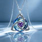 🔥Only £8.99 Last Day Promotion!💎 🍀Birthstone Celtic Trinity Knot Necklace ✨