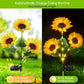 ⏳Time-Limited Special Price: ￡7.99!!⏰Sunflower Solar Garden Stake Led Lights🌻