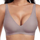 💃LAST DAY SALE 80% OFF💕Womens Comfortable Wireless Bralettes Seamless Deep V Everyday Bra