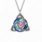 🔥Only £8.99 Last Day Promotion!💎 🍀Birthstone Celtic Trinity Knot Necklace ✨