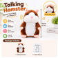 50% OFF😂Talking Hamster Plush 🐹 – repeats whatever you say, auto head-shaking, hilarious fun for kids & adults