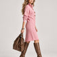 🔥 HALF PRICE 👗 Casual Knitted Stand Collar Long Dress With Pockets