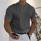 ⏰ Now 70% OFF💎Men Gentlemans Business Short Sleeve Fitness T-shirt