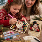 🎅Christmas HOT SALE🎄 Buy 2 Get 1 Free | DIY 3D Christmas Greeting Cards – 6-Piece Rhinestone Craft Set